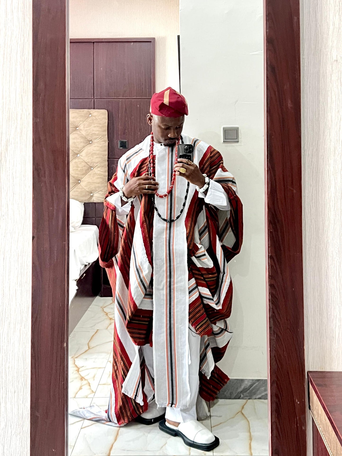 Two-Tone Agbada